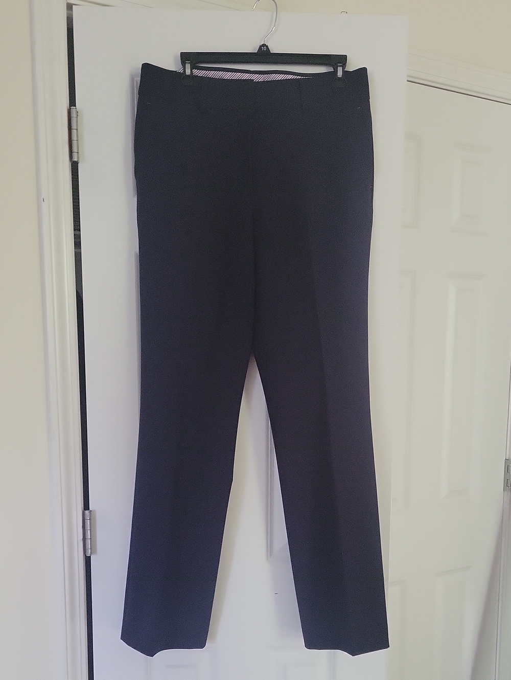 Womens Tommy Hilfiger Navy Straight Suit Pants Size 10